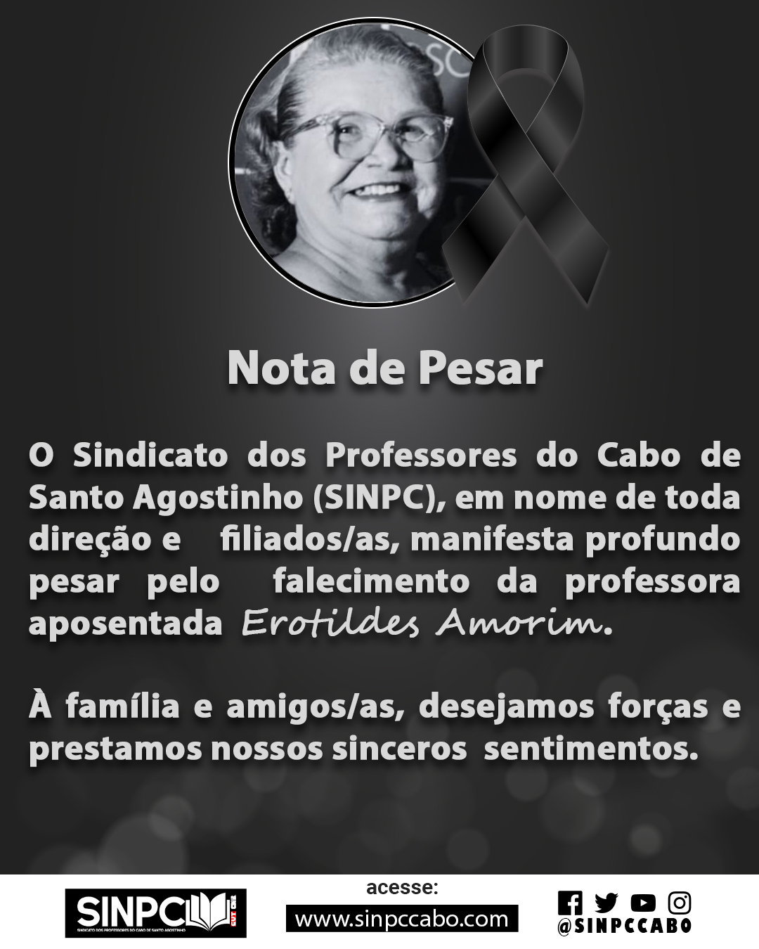 Nota de Pesar